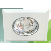 DL106-C MR16 MAX50W 12V G5.3, белый,хром