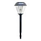 PL233 черный -солнеч батарея 1белый LED