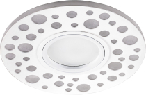 CD989 Белый MR16 50W G5.3 12V с LED подсветкой 4000K