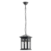 PL675 60W 230V E27 IP44 черный, на цепочке 155*155*730мм