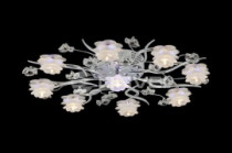 LV 8330/9  Хром G4 12v 20w  пульт/LED синий+белый